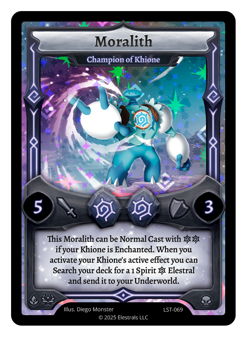 Moralith - Champion of Khione - LST-069